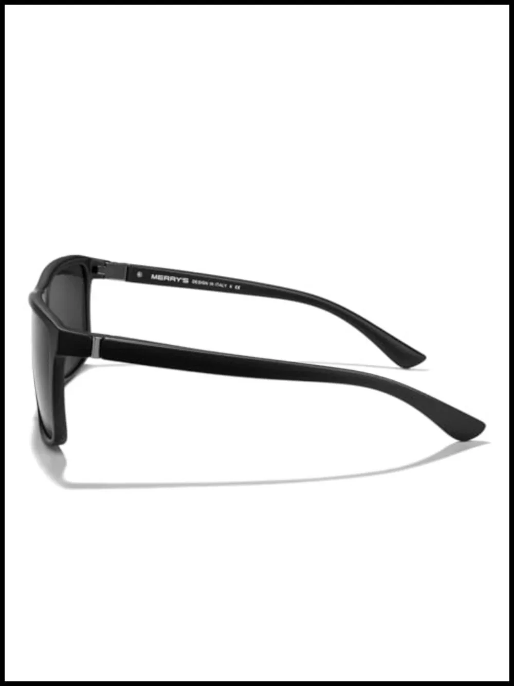 Rectangular Polarized Sports Sunglasses UV400 Protection for Men Women Running